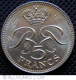 Image #1 of 5 Francs 1974