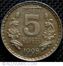 Image #1 of 5 Rupees 1998 (B)