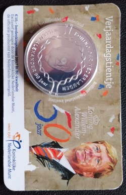 10 Euro 2017 - 50th Birthday of King Willem-Alexander