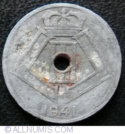 Image #2 of 5 Centimes 1941 (Belgique - Belgie)