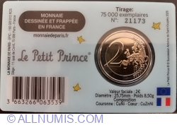 Image #1 of 2 Euro 2026 - 80 years of The Little Prince of Antoine de Saint-Exupéry.