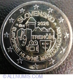 Image #2 of 2 Euro 2026 - Trenčín – European Capital of Culture 2026