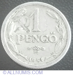 1 Pengo 1941 - Red Army Counterstamp