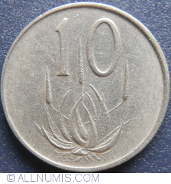 Image #1 of 10 Cents 1969 - SUID AFRIKA