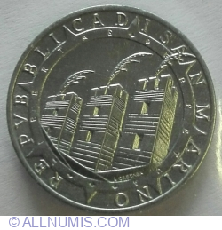 Image #2 of 5 Lire 1992 R - 500th Anniversary of Discovery of America - Columbus