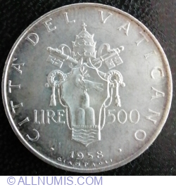 500 Lire 1958 (XX)
