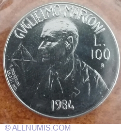 Image #1 of 100 Lire 1984 R