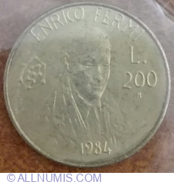 Image #1 of 200 Lire 1984 R