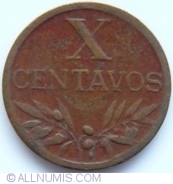 Image #1 of 10 Centavos 1957