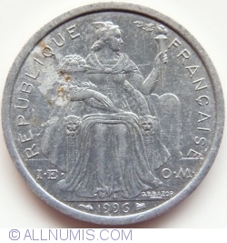 Image #2 of 2 Francs 1996