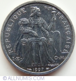 Image #2 of 2 Francs 1997