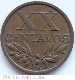Image #1 of 20 Centavos 1962
