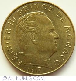 Image #2 of 20 Centimes 1977