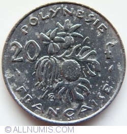 20 Francs 1986