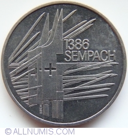 Image #2 of 5 Francs 1986 - Battle of Sempach