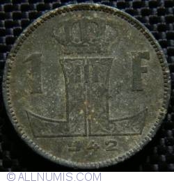 Image #1 of 1 Franc 1942 (Belgie-Belgique)