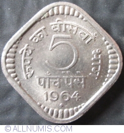 Image #1 of 5 Paise 1964 (B)
