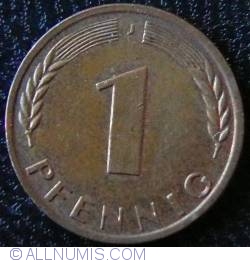 Image #1 of 1 Pfennig 1967 J