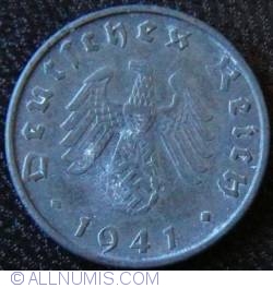 Image #2 of 10 Reichspfennig 1941 B