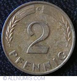 2 Pfennig 1964 G