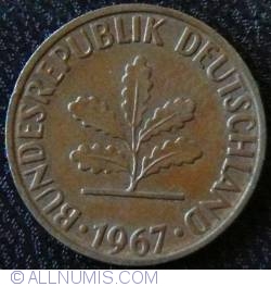 2 Pfennig 1967 F