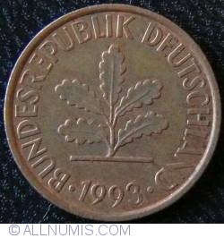 2 Pfennig 1993 J