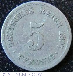 Image #1 of 5 Pfennig 1897 A