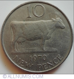 10 New Pence 1970