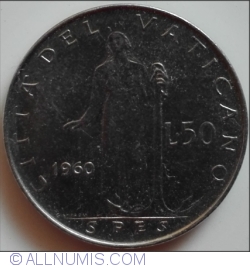 Image #1 of 50 Lire 1960 (II)