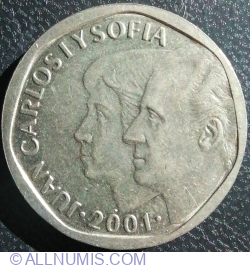 500 Pesetas 2001