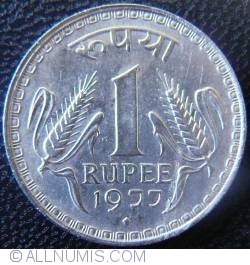 Image #1 of 1 Rupee 1977 (B)