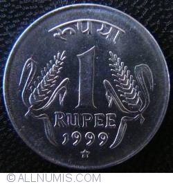 Image #1 of 1 Rupee 1999 (H)