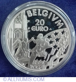 20 Euro 1996 - Albert II
