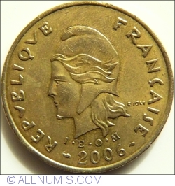 Image #2 of 100 Francs 2006