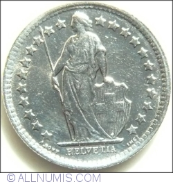 1/2 Franc 1959