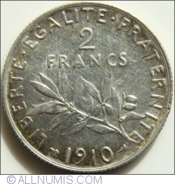 Image #1 of 2 Francs 1910