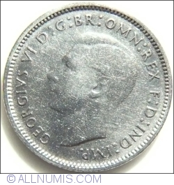 Image #2 of 6 Pence 1938