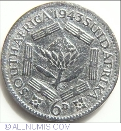Image #1 of 6 Pence 1943