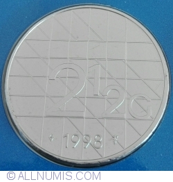 Image #1 of 2½ Gulden 1998