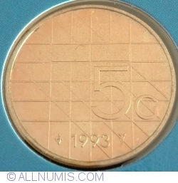 Image #1 of 5 Gulden 1993