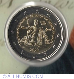 2 Euro 2023 - 225th Anniversary Arrival of the French in Malta