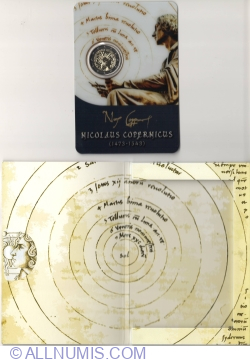 2 Euro 2023 - 550th Anniversary of the Birth of Nicolaus Copernicus.