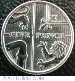 5 Pence 2019