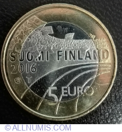 5 Euro 2016 - Sports Coins Series - Cross Country