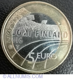 5 Euro 2016 - Sports Coins Series - Ski Jumping