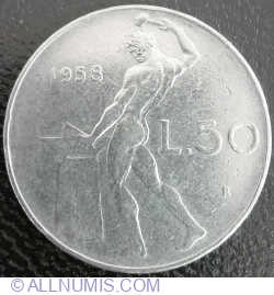 50 Lire 1958