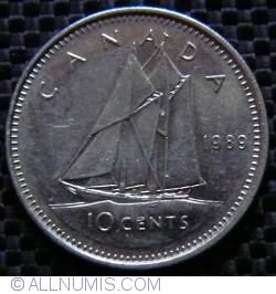 Image #1 of 10 Cents 1989