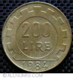Image #1 of 200 Lire 1984