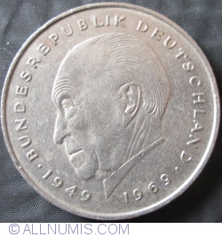 Image #2 of 2 Mărci 1982 D - Konrad Adenauer