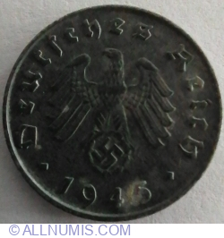 Image #2 of 10 Reichspfennig 1945 E